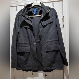 Oversized Women's Jacket with hoodie, Like New
